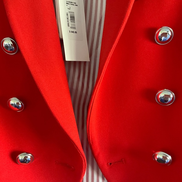 NWT Veronica Beard Red Blazer - Picture 4 of 9